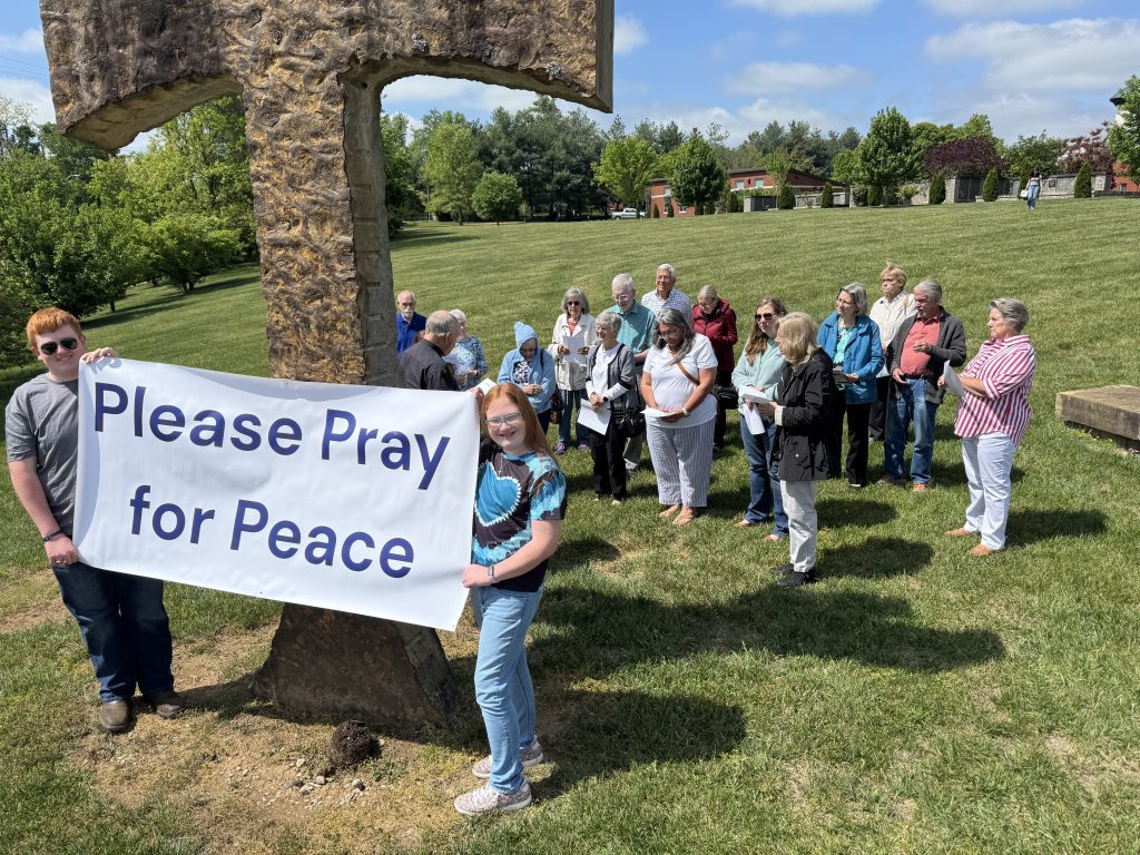 Pray for Peace – a note from Fr. Pat